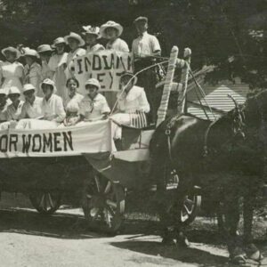 the long road to women's suffrage