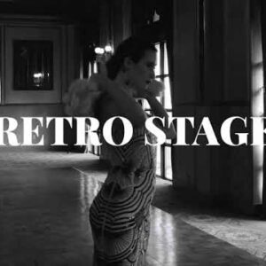 retro stage | christmas party 1920s formal dress | lookbook (2021)