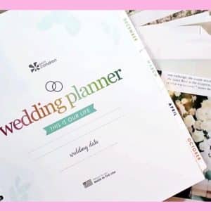 erin condren wedding planner | review & set up