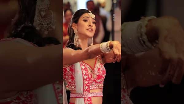 stunning sangeet performance by the bride and her friends and family indian <a rel=