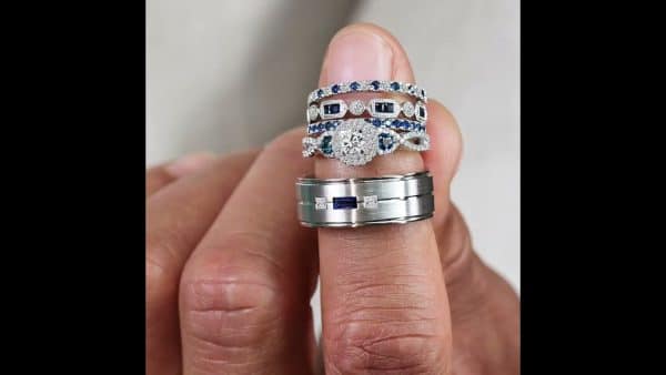 blue sapphire engagement rings and <a rel=