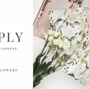 simply wedding planners white & flowers wedding planner