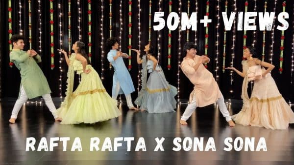 rafta rafta x sona sona | couple dance | sangeet performance | one stop dance