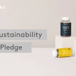 our sustainability pledge | myvitamins