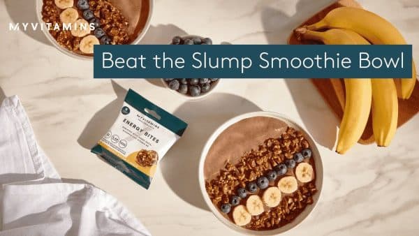 beat the slump smoothie bowl recipe | myvitamins