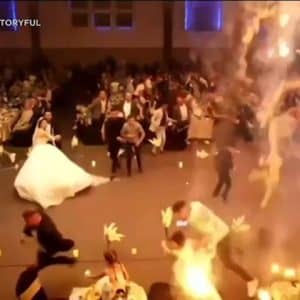 fire at wedding in iraq leaves over 100 dead, injures 150