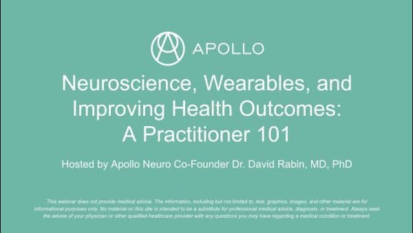 practitioner 101 how to use apollo neuro with patients with dr david rabin