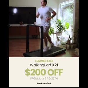 walkingpad summer sale up to $200 off