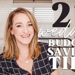 21 wedding budget saving tips