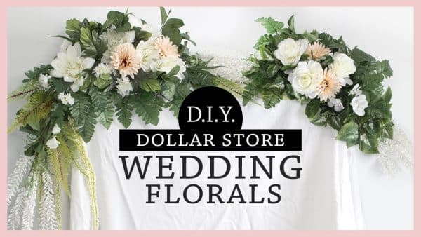 amazing dollar store diy wedding flower arrangements